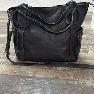 Fossil leather bag